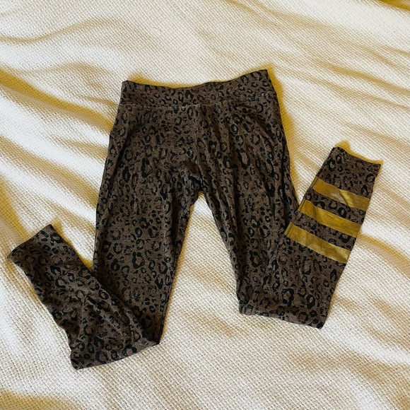 Sundry Leggings Leopard Gold - Picture 2 of 3